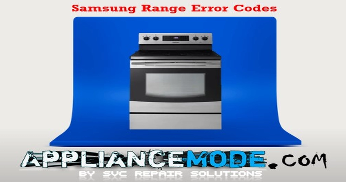 Samsung Range Error Codes
