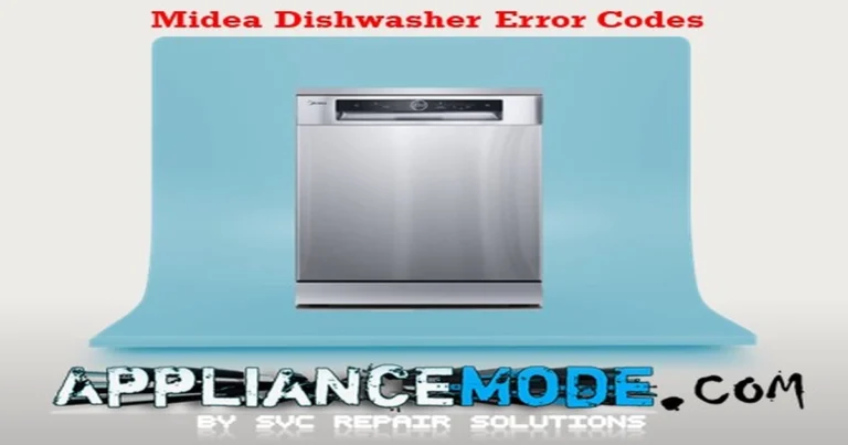 Read more about the article Midea Dishwasher Error Codes