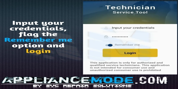 Input your credentials