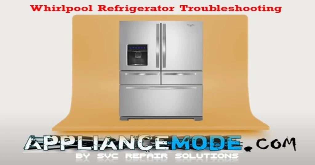 Whirlpool refrigerator troubleshooting using service diagnostic mode