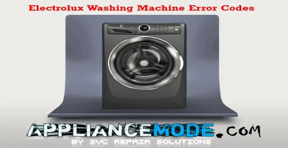 Electrolux Washing Machine Error Codes