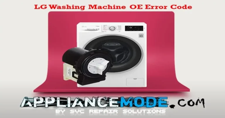 Read more about the article How to Fix OE Error on LG Washing Machine