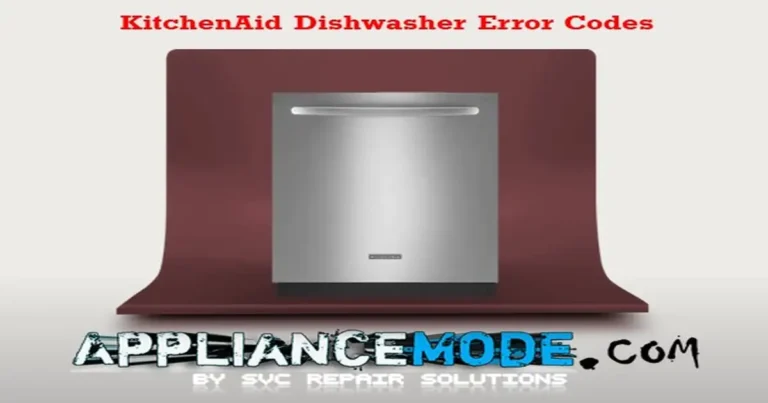 Read more about the article KitchenAid Dishwasher Error Codes