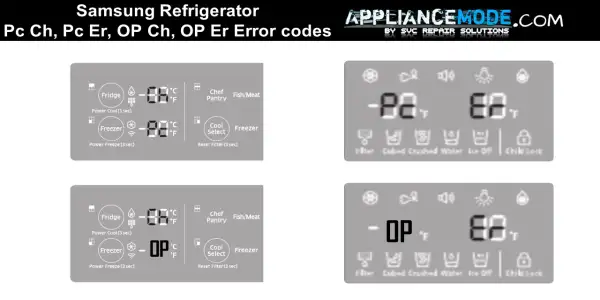 How To Fix Pc And Op Error Codes On Your Samsung Refrigerator Diy