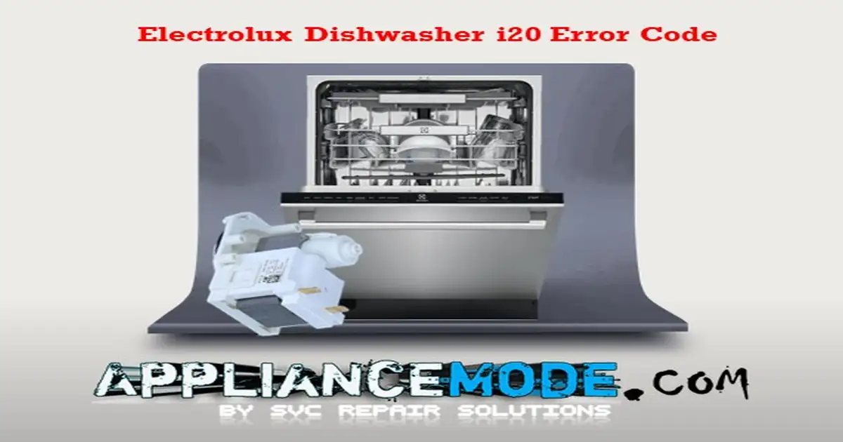 Fixing the Electrolux Dishwasher i20 Error Code