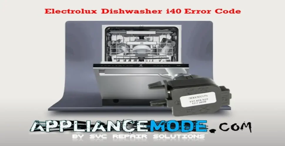 Fixing the Electrolux Dishwasher i40 Error Code