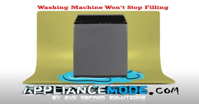 Read more about the article Why Your Washing Machine Won’t Stop Filling: Top 5 Causes and Solutions