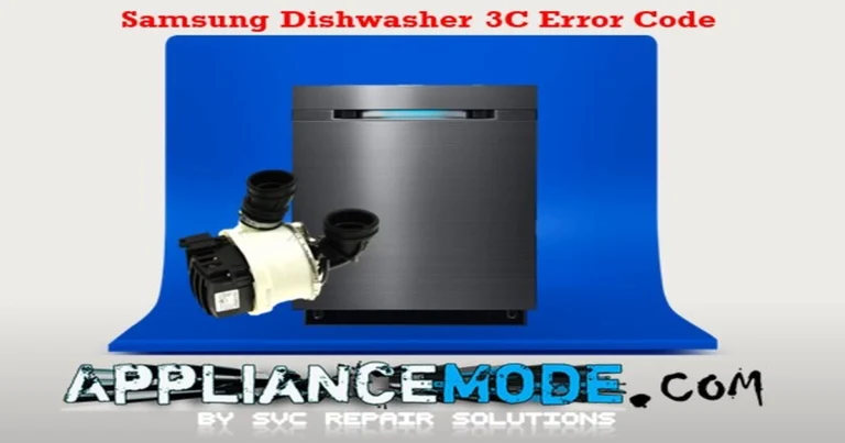 Read more about the article Solving the Samsung Dishwasher 3C Error Code
