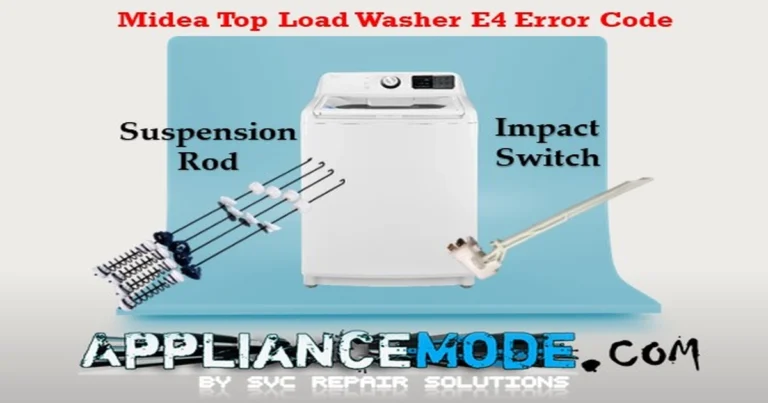 Read more about the article Midea Top Load Washer E4 Error Code: Troubleshooting Tips