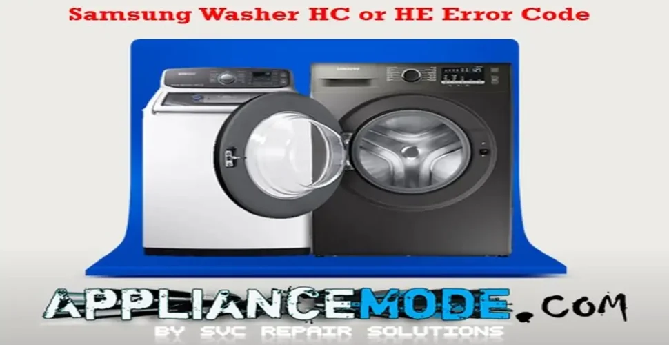 Troubleshooting the HC error code on your Samsung washing machine