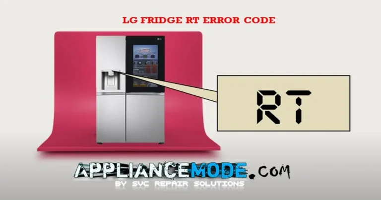 Read more about the article LG Fridge RT Error Code: A Quick Fix Guide