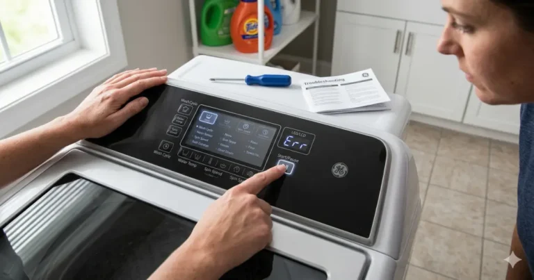 Troubleshooting Non-Responsive Touch Buttons on Your GE Top Load Washer