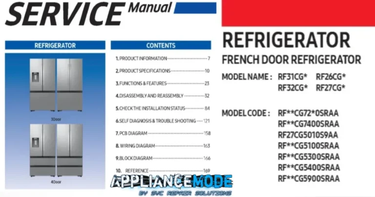 Read more about the article Test Mode for Samsung Refrigerators: RF32CG5300SRAA, RF31CG7200SRAA, RF26CG7400SRAA