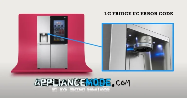Read more about the article Fixing the LG Refrigerator UC Error Code
