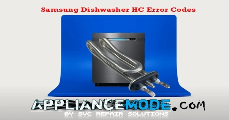 Read more about the article Samsung Dishwasher HC Error Code