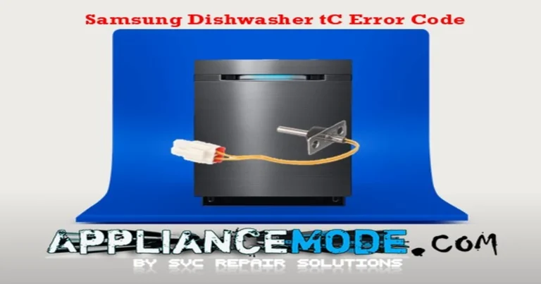 Read more about the article Samsung Dishwasher tC Error Code: Fix it Now