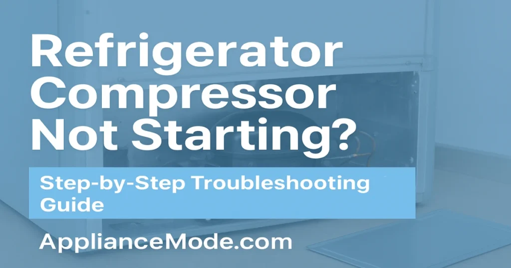 Refrigerator Compressor Not Starting