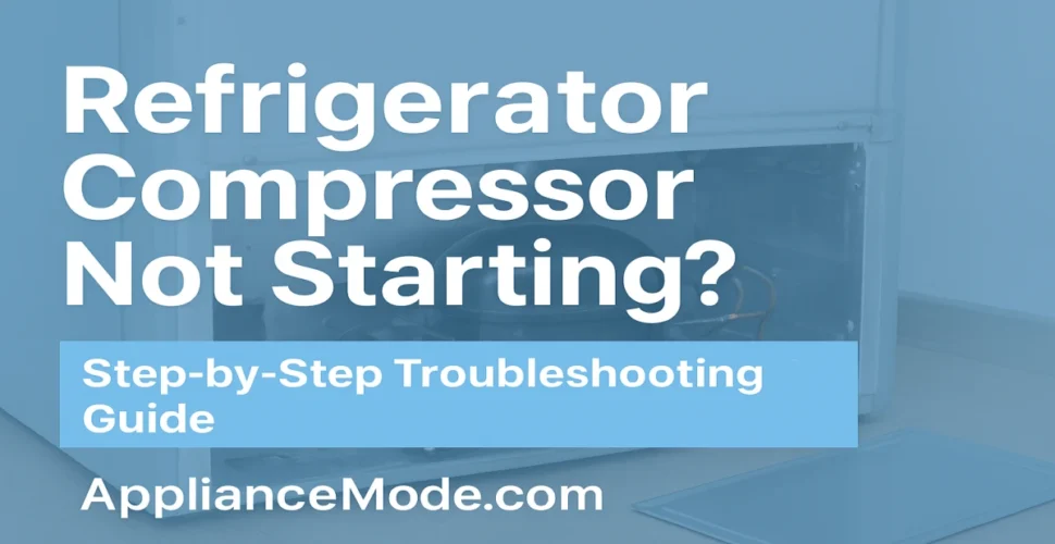 8 Proven Fixes for a Refrigerator Compressor Not Starting