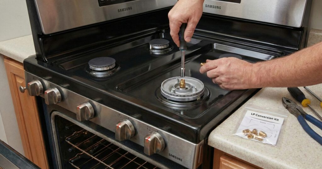How to Convert Your Samsung Gas Range to Liquid Propane