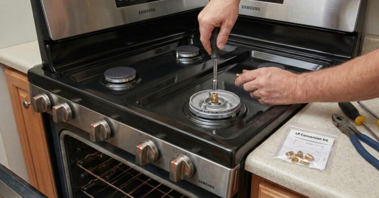 Read more about the article How to Convert Your Samsung Gas Range to Liquid Propane (LP)