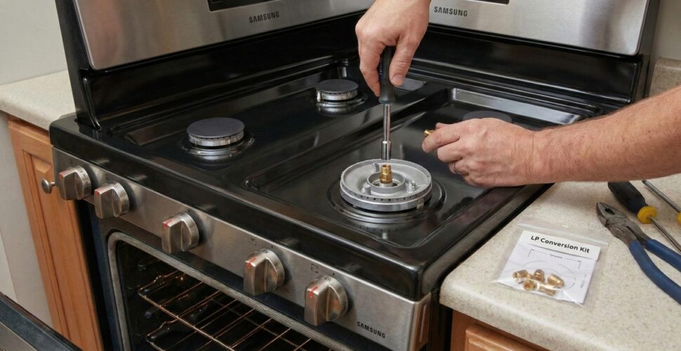 How to Convert Your Samsung Gas Range to Liquid Propane (LP)