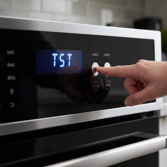 Step 1 Entering Diagnostic Test Mode TST