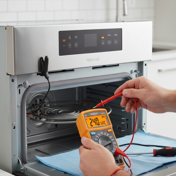 Step 2 Testing Oven Components