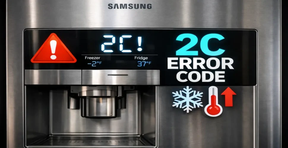 Samsung Refrigerator 2C Error Code