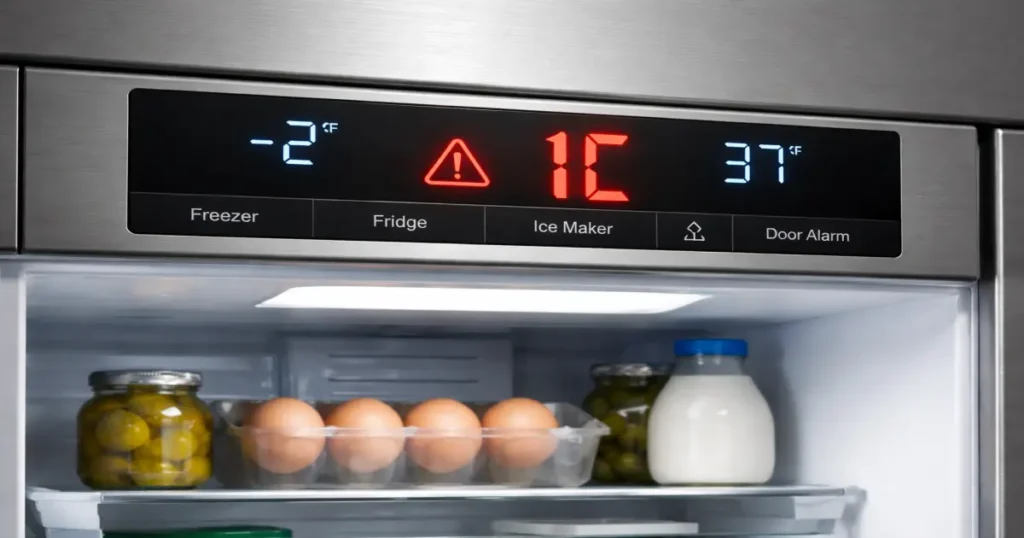 Samsung Refrigerator with Error Code 1C