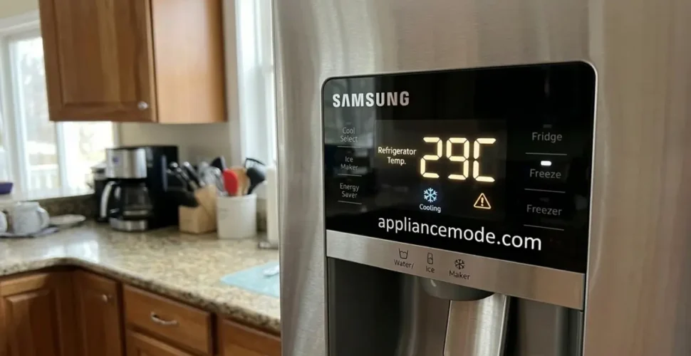 Samsung refrigerator with error code 29C or 29E