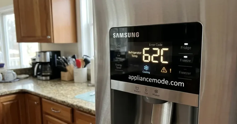 Read more about the article Samsung refrigerator with error code 62C or 62E