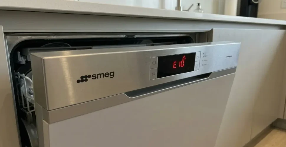 Smeg dishwasher with error code E10