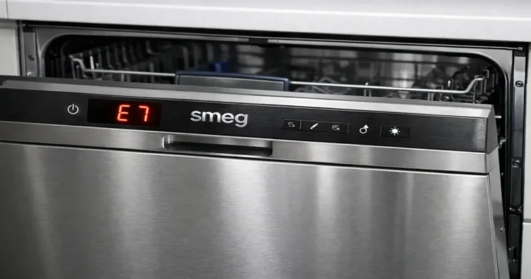 Read more about the article Smeg dishwasher with error code E7