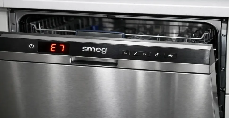 Smeg dishwasher with error code E7