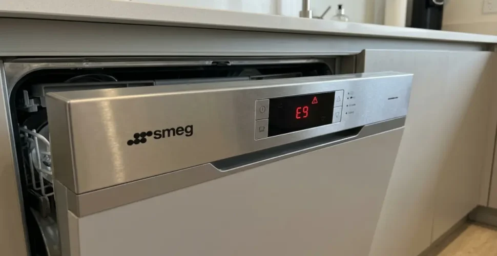 Smeg dishwasher with error code E9