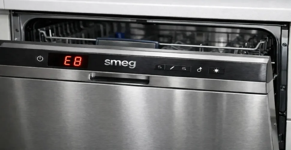 Smeg dishwasher with error code E8