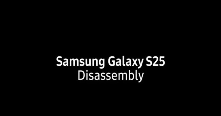 Samsung S25 Disassembly