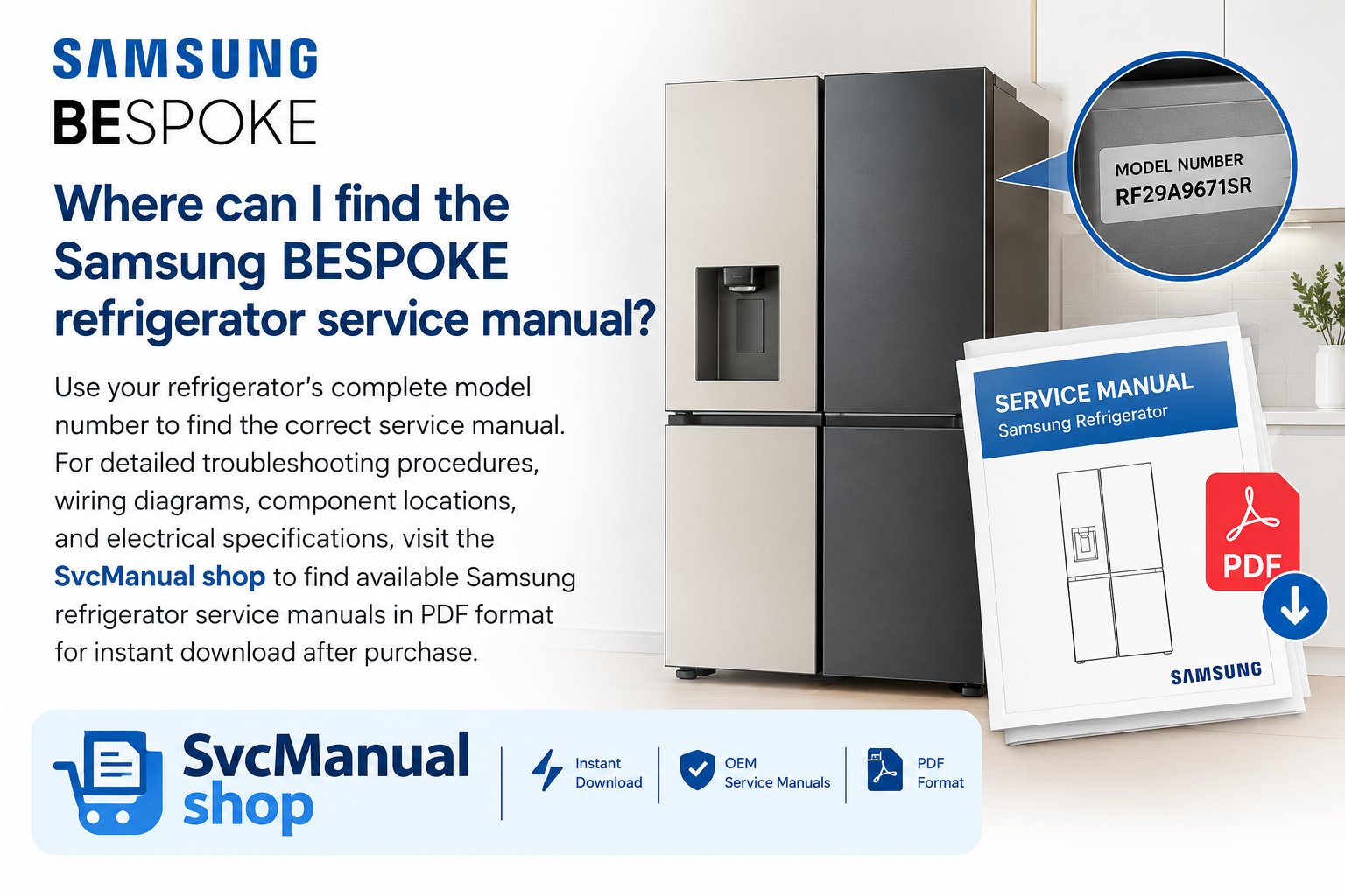 Samsung Bespoke Service Manual Guide